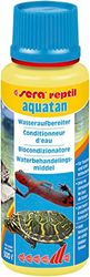 sera reptil aquatan 100 ml, soortvriendelijk water voor schildpad, kikker en meer, waterschildpadden, waterbehandelingsschildpadden, zalk, axolotl, kikkers, 120 stuks (1 stuks)