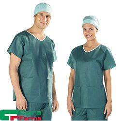 Cura Farma Tnt Lot de 10 serviettes hygiéniques jetables pour homme et femme Vert