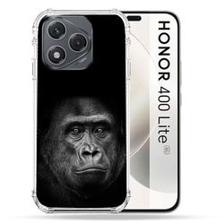 Förstärkt skal för Honor 400 Lite 5G djur gorilla svart