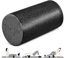 Yes4All Foam Roller - Rullo In Schiuma Ultra Leggero In EPP Ad Alta Densità Lungo 30/45/61/91 CM Per Schiena, Gambe, Allenamenti, Punti Trigger, Palestra, Pilates, Fitness, Yoga, Tessuti Profondi