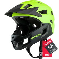 ALPINA Unisex - Kinderen, RUPI Fietshelm, be visible matt, 50-55 cm