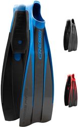 Cressi Free Frog, Pinne Unisex-Adulto, Nero/Blu, 45/46