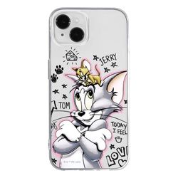 ERT GROUP Coque de téléphone Portable pour Apple Iphone 14 Original et sous Licence Officielle Tom and Jerry Motif Tom and Jerry 004 adapté à la Forme du téléphone Portable, partiel imprimé