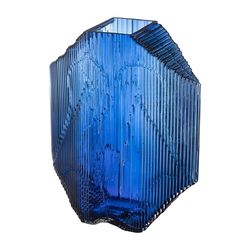 Iittala Kartta 1057707 Sculpture en Verre Bleu Outremer 240 x 320 mm