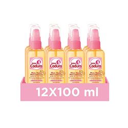 Cadum Bébé Cadum Huile Merveilleuse à l'Huile d'Amandes Douces Bio - Lot de 12 x 100 ml