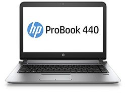 HP ProBook 440 G3 2.3GHz i5-6200U 14" 1366 x 768Pixeles Plata - Ordenador portátil (i5-6200U, Touchpad, Windows 7 Professional, Ión de litio, 64 bits, Windows 10 Pro)