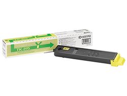 Toner Kyocera TK-895Y giallo, cartuccia originale 1T02K0ANL0. Per stampanti FS-C8020MFP, FS-C8025MFP, FS-C8520MFP, FS-C8525MFP