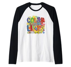 Consapevolezza dell'autismo Educazione speciale Insegnanti Autismo Educatori Maglia con Maniche Raglan