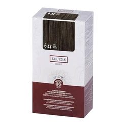 Lucens 6.17 Ice Tea - Kit Colorazione Capelli Permanente Senza Ammoniaca Con Oli ed Estratti da Agricoltura Biologica