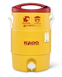 Igloo 385-451 400-serien kylare, 5 gal, röd/gul