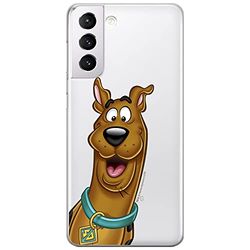 ERT GROUP mobiltelefonfodral för Samsung S21 originalt och officiellt licensierat Scooby Doo mönster 014 optimalt anpassad till formen på mobiltelefonen, gedeeltelijk transparant