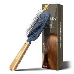 Spazzola Capelli-SHINLEA spazzola per capelli,per capelli fini e danneggiati,lunghi,corti,bagnati,Dotato di una lussuosa maniglia in metallo.