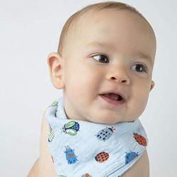 Angel Dear Bandana van bamboe en katoen met dubbele knop Onzelieveheersbeestjes Coccinelle