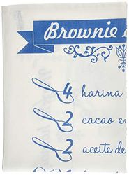 Mi Casa BROWNIE BLUE CUP KITCHEN TOWEL