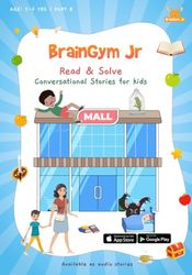 BrainGymJr : Read and Solve ( 5- 6 years) - Part 8: Learn with short, conversational stories in English for Children