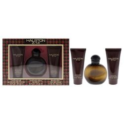 Halston Z-14 by Halston for Men - 2 Pc Gift Set 4.2oz EDC Spray, 3.4oz After Shave Balm, 3.4oz Hair and Body Wash
