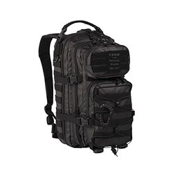 Mil-Tec Miltec Sac À Dos Us Assault Pack Petit Tactical Black, a Unisex, Noir, small