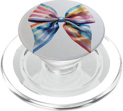 Arco en acuarela | coqueta | Arco estético de la bandera americana PopSockets PopGrip para MagSafe