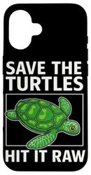 Save the Turtles Case for iPhone 16