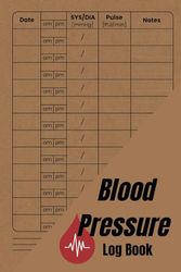 Aesthetic Blood Pressure Log Book: Simple Blood Pressure and Heart Rate Journal | Personal Health Tracker | Pulse Monitor | Daily Recording | Perfect Gift for You and Your Loved Ones