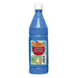 Tempera liquida jovi escolar 1000 ml azul cyan