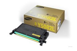Samsung SU532A CLT-Y5082L tonerkassett med hög kapacitet, gul, förpackning med 1