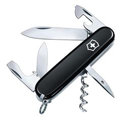 Victorinox Taschenmesser Spartan (12 Funktionen, Klinge, Korkenzieher, Dosenöffner, Kapselheber, Pinzette)