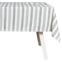 Hogarys Juego Mantel mas Servilletas, Poliéster, Cuasec Beige, 150_x_150cm