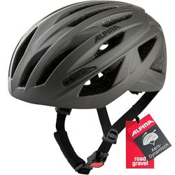 ALPINA Unisex - Volwassenen, PATH Fietshelm, coffee-grey matt, 55-59 cm