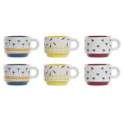 DKD Home Decor Set koffiekopjes, standaard