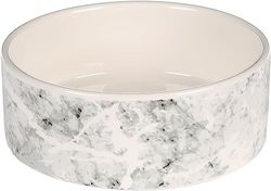 Flamingo gamelle pour Chiens 400ML - ceramique - Récipient de Nourriture pour Animaux - Plat d'alimentation en céramique pour Chiens et Chats -13 x 5cm - Lavable au Lave-Vaisselle