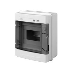 Boîtier de distribution en saillie pour max. 6 modules 1 rangée IP55 humides Répartiteur
