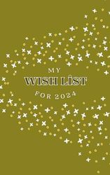 Mini Wish List paperback for 2024: No line, 5"x8" cream paper