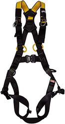 Petzl C73AAA 2U NEWTON internationale versie herfst Arrest harnas, maat 2, zwart/geel
