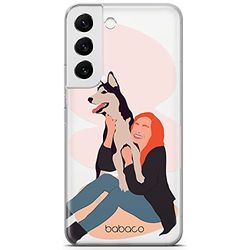 ERT GROUP mobiltelefonfodral för Samsung S22 PLUS originalt och officiellt licensierat Babaco mönster Dogs 004 optimalt anpassad till formen på mobiltelefonen, gedeeltelijk transparant