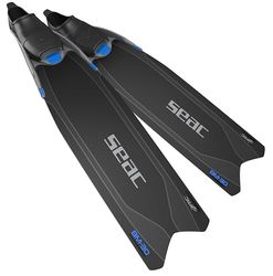 SEAC BM30 Aletas largas de apnea con Pala de Nueva generación, Unisex-Adult, Negro