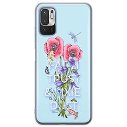ERT GROUP mobiltelefonfodral för Xiaomi REDMI NOTE 10 5G / POCO M3 PRO originalt och officiellt licensierat Disney mönster Tinker Bell 003, fodral tillverkad av TPU-plast