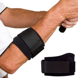 Cho-Pat Black Golfers Elbow Support, X-Large