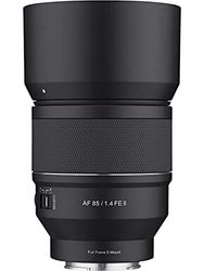 SAMYANG Teleobiettivo 85mm F1.4 AF Series II Full Frame con messa a fuoco automatica per Sony E (SYIO85SE2-E), nero