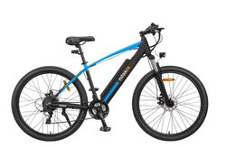 Nilox, E-Bike X6 SE, Mountain Bike con Pedalata Assistita, 90 km Autonomia, Freni a Disco Tektro, Cambio Shimano da 21 Velocità, Ruote 27.5” x 2.10”, Batteria Removibile da 36 V 13 Ah