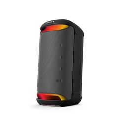 Sony SRS-XV500 - Enceinte Party Box pour la fête sans fil Bluetooth avec son puissant et MEGA BASS- Autonomie de 25 heures, portable, éclairage LED, Party Connect, IPX4, prises Karaoke Mic/Guitar-Noir