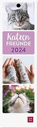 Katzenfreunde 2024: Lesezeichenkalender