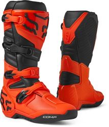 FOX RACING Comp, Motorcykel Boots Unisex-Vuxen, Fluo Orange, 45 EU, Fluo Orange, 45 EU