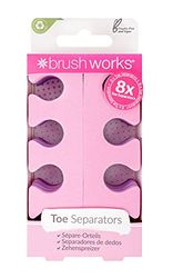 Brushworks 4 paires de séparateurs d'orteils