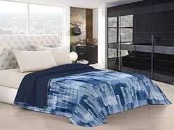 Italian Bed Linen Edredão de verão "Fantasy", microfibra, pintura, único