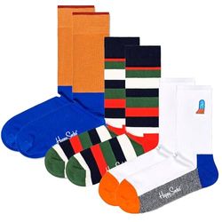 Happy Socks, Set van 3 paar, meerkleurig, maat 36-40, Meerkleurig, 36-40 EU