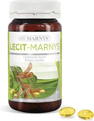 Lecitina de Soja 60 cápsulas x 1200 mg LecitMarnys con Acidos Grasos Esenciales