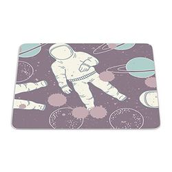Questo Casa, Alfombrilla de ratón Rectangular con impresión Digital, Antideslizante, para Oficina y hogar, tamaño: 22 x 18 cm