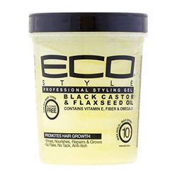 ECO - Gel tenuta extra, ricino nero e olio di lino, 946 ml