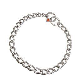HS Sprenger - Collar eslabón retorcido de acero inoxidable mate